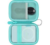 JGD-Étui pour Anker Nano/MagGo Power Bank, Batterie Magnétique Ultra-Fine 5 000mAh/10 000mAh, Compatible avec Chargeur Ultra-Rapide Anker Qi2 Certifié 15W (A1665/A1664), Étui Seulement (Vert)