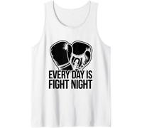 Jgd-Every Day Is Fight Night Boxer Sports Gym Boxe Débardeur