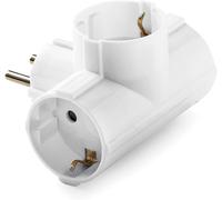 JGD-FAMATEL 1307 Adaptateur triple TT Schuko Latérale 16A-250 V