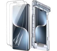JGD-Film de Protection d'Écran Protecteur pour Honor Magic 7 Pro, Bords Incurvés 3D Anti-Rayures Protecteur d'Écran, Installation Écran Complet Voiture, Alignement Précis, Sans Bulles, Lot de 2
