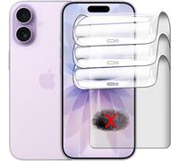 JGD-Film Protection Écran Mat pour[iPhone 17/17Pro]-3 Pièces Hydrogel TPU Anti-Reflet Anti-Traces, Auto-Réparation Compatible Empreinte Digitale & Coque