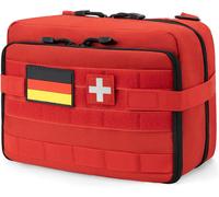 Jgd-Grande Pochette Tactique Molle - Grand Sac D'administration - Pochettes À Outils Molle - Poches Edc Extensibles Pour La Randonnée, La Chasse, L'organisation De Poche Médicale - Patch Inclus,