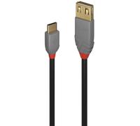 JGD-Lindy 36897 Câble Adaptateur USB 2.0 Type C vers A 0.15 M