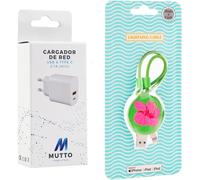 JGD-Pack Chargeur USB C, Adaptateur Secteur USB C de 10 W, Prise de Charge Rapide avec Type C et AW + câble de données USB-Lightning Ibisco