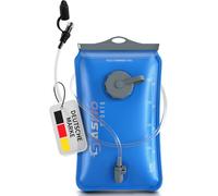 Jgd-Sasmo® - Poche À Eau De 2 L Et Poche À Eau De 3 L Avec 2 Ouvertures - Poche À Eau De 2 L Renforcée En Matériau Résistant À La Déchirure - Sac D'hydratation Pour Sac À Dos Avec Tuyau - Ultra Léger