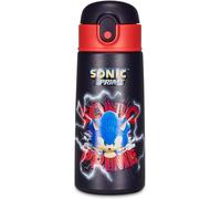 Jgd-Seven Gourde Isotherme Pour Enfant Avec Paille 460 Ml Sans Bpa ¿ Asile, École Primaire ¿ Acier Inoxydable, Maintien De La Température Jusqu'à 24 H