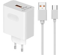 JGD-Shefor 66W Supercharge Chargeur Rapide Compatible avec Honor 90 Lite 200 Lite, Chargeur Rapide 6A Câble USB C 1m Compatible avec Honor Magic6 Lite 5 Lite 6 5 Pro X6b Mate 60 50 P60 Pad 9 X9 X8a