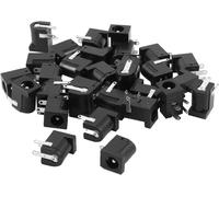 JGD-Sourcingmap 30 Pièces 5.5mm x 2.1mm Prise Jack d'alimentation DC Connecteur De Port De Charge Douille