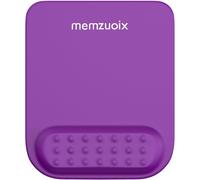JGD-Tapis de Souris Ergonomique avec Support pour Poignet, Mousse à Mémoire Premium pour Soulagement de la Douleur, Base Antidérapante en PU pour Un Contrôle Stable et Fluide - Pourpre