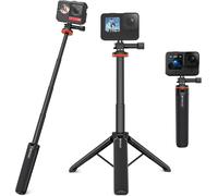 JGD-Trépied d'extension de 52 cm pour Insta360 One X2 X3 X4, mini trépied pour DJI Action 5 Pro Pocket 3 Ation3 4 pour GoPro 13 12 11 10 9