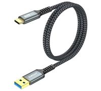 JGD-USB-C Cable 10Gbps, 0.6m Fast Charging for iPhone 16/15 Pro Max, Galaxy S24, Google Pixel, Android Auto, Huawei P40/P30, MacBook Pro