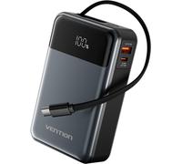 JGD-VENTION Batterie Externe 65W 20000mAh, Charge Rapide USB-C PD avec Écran LED Numérique, Chargeur Portable pour PC Portable, MacBook, iPad, iPhone 17/16/15/14, Samsung Galaxy S25/S24/S23