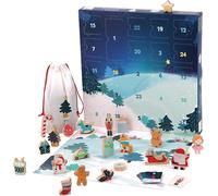 JGD-VILAC - Calendrier de l'avent Touche et Trouve - Jouet Premier Age - 1 coffret calendrier de l¿avent en bois et carton - Jeux d'Eveil pour Enfant en Bois - Jouet pour Enfant Dès 2 ans - 1223