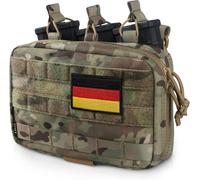 Jgd-Wynex Pochette Tactique Porte Chargeur 5.56 Poche Molle Scratch Pochette Rangement Pour Chargeur Militaire Sac À Outil Tactique Poche De Delestage Avce Porte-Chargeur Triple Pour Hk416 M4 M16
