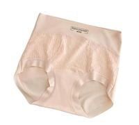 JGDSDMJG Jupe Longue Femme Briefs De Dames en Grandes Tailles, Taille Élevée, Coton Dentelle avec Un Long Pas, 7a, Antibactérien-rose-3xl 175 Catties-200 Catties