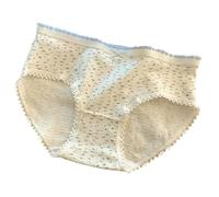 JGDSDMJG Jupe Longue Femme Classe A des Femmes en Coton Pur, Antibactérien, Respirant, Pratique, Taille Moyenne, Femmes-Petite Fleur Blanche-m (65-85 Jin)-2pc