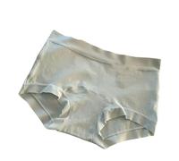 JGDSDMJG Jupe Longue Femme sous-vêtements Antibactériens avec Un Long Pas, Matériau De Coton Pur, Une Enveloppe Hanche, des Mémoires Respirante-Bleu-XL (125-145 Catties)-2pc