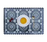 JGDSDMJG Sets De Table Spitze Stickerei Blanche Tableau Vintage Esszimmer Pad Für Hochzeit Party Dinner Unteretzer Boire Tasse Thé 2 Pièces-06-comme Le Montre La Figure