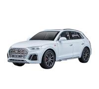 JGEPBHXWV Moulage sous Pression 1:24 pour Audi Q5 SUV Modèles Voitures Alliage Écaille Finie À La Mode Kit Modèles Véhicule Vitrine Collection Souvenirs(White)