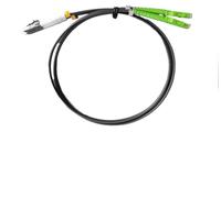 JGFDHKY 2-core blindé ruban patch 5M-500M TPU OM3 2C E2000/A LC FC ST Multimode 100M 200M 50M120M150M 2 fibre optique jersey (350m 1 pièce TPU, E2000A-SCA)