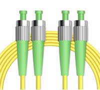 JGFDHKY Câble de connexion fibre optique DX vers SM SC-SC-LC-LC-FC-FC-ST-ST Duplex monomode 2,0 mm 3,0 mm (3-m, FCA-FCA)