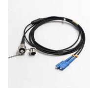 JGFDHKY Cordon de raccordement blindé 40 m50 m60 m80 m100 m 2 conducteurs ODC-LC FC SC SM 5,0 mm TPU étanche 2C Pull d'extérieur 2 fibres (100 m, ODC Square -LC)