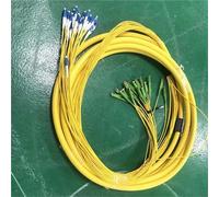 JGFDHKY Cordon de raccordement en fibre optique E2000/A à SC/FC/LC/ST à 4 cœurs, longueur 10-100 mètres (40 m, E2000A-SC)