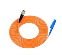 JGFDHKY Cordon de raccordement en fibre optique OM2 1M-100M E2000 Simplex LC FC ST A MM 5-100 m (50 m 1 pièce, E2000A-STA OM2)