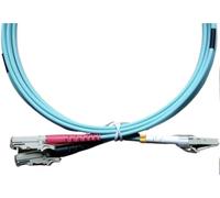 JGFDHKY E2000 Fiber Optic Patch Cord Duplex 1M-100M OM3 OM4 LC FC ST (100 m, 1 pièce, E2000-FC OM4)