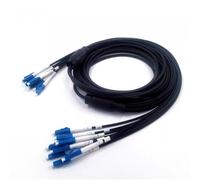 JGFDHKY LSZH SM Câble patch 8 fils en fibre blindée TPU 60 M-120 m Noir 8C SC LC FC ST A monomode 8 fibres optiques 100 m 80 m (80 m LSZH SC-SC)