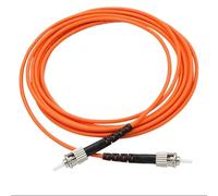 JGFDHKY Simplex OM2 Câble à fibre optique LC-LC-FC-FC-st-st 50/125um 1 m, 2 m, 3 m, 5 m, 7 m, 10 m, 0,3 dB FTTH Jumper Livraison Rapide (1 m, SC-ST)