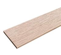 JGFinds Lot de 10 planches de cèdre espagnol, bois massif, 6,35 x 10,2 x 30,5 cm, séchées au four et poncées