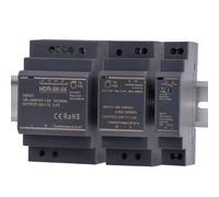 JGGCKNOGG Alimentation de Commutation sur Rail DIN 12V 24V HDR-15W 30W 60W 100W 150W, transformateur de Pilote LED AC à DC(12V_60W)