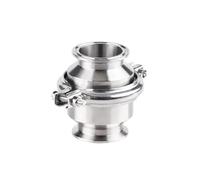JGGCKNOGG Clapet Anti-Retour à Trois Pinces SS304, 1/2 "3/4" 1 "2", clapet Anti-Retour(OD102 x Clamp 119)