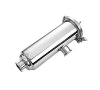JGGCKNOGG Coude 304 for Tuyau 38/51/63 mm x 1,5", 2", 2,5" Filtre en Ligne à Triple Collier(63mm Ferrule 77.5,500 Mesh)