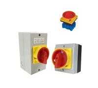 JGGCKNOGG Interrupteur d'isolement série YMD11 Off-on 25A 32A 3/4P Interrupteur Principal à Came de Commutation rotative Déconnexion Circuit de contrôle de sécurité LW30(A Type,32A_3P)