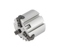 JGGCKNOGG Pince pneumatique à Deux/Trois/Quatre mâchoires MHS2 MHS3 MHS4 16D 20D 25D 32D 40D 63D 80D 100D 125D(40D)