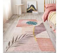 JGGXHM Tapis de Chambre Moderne et Luxueux, décoration de Salon, Tapis de Style Nordique pour entrée, Tapis de Sol (70 x 160 cm)