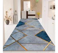 JGGXHM Tapis de Couloir Moderne et Long, antidérapant, Lavable, pour la Maison, Les escaliers, Le Hall d'entrée, l'hôtel, décoration de Chambre (40 x 100 cm)