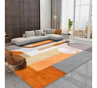 JGGXHM Tapis de Luxe Moderne et léger de Style Nordique pour Chambre à Coucher, Salon, Bureau ou séjour, Style Minimaliste (100 x 160 cm)