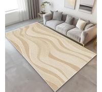 JGGXHM Tapis de Salon à Motif désertique décoratif pour canapé, antidérapant, Lavable, pour Chambre et Salle de Bain (90 x 180 cm)