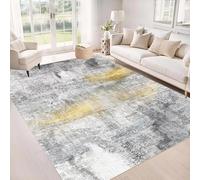 JGGXHM Tapis de Salon Nordique, décor Artistique à dégradé, Style Vintage, antidérapant et Lavable, pour Chambre, Bureau ou entrée (150 x 220 cm)