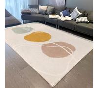 JGGXHM Tapis de Salon Nordique, Tapis Simple pour canapé et Table Basse, Tapis de lit antidérapant et Lavable pour Chambre à Coucher, Tapis d'entrée (70 x 140 cm)