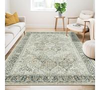 JGGXHM Tapis Lavable, Grand Format, Doux, à Poils Courts, pour Salon, Chambre, Cuisine, Salle à Manger, antidérapant, ne Peluche Pas (60 x 120 cm)