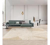 JGGXHM Tapis Minimaliste imprimé Grand Format, antidérapant, pour Salon et Chambre, Doux et Lavable, idéal pour la décoration intérieure (70 x 130 cm)