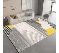 JGGXHM Tapis Minimaliste surdimensionné - Tapis antidérapant pour Salon, canapé, Table Basse, Chambre, Table de Chevet, intérieur/extérieur (120 x 160 cm)