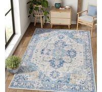 JGGXHM Tapis Nordique Vintage de Style Ethnique pour Chambre à Coucher, Salon ou Salle à Manger, Grand Tapis de Sol, décoration intérieure, antidérapant et Lavable (40 x 70 cm)