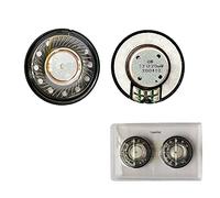 jghcsz 40mm 32 Ohms Haut Parleurs Compatible avec Bose QC45 QC2 QC25 QC35 QC15 QC3 AE2 OE2 OE2 Studio 2 Studio 3 B0500, Solo 2 Solo 3, Kraken 7. 1 Casque Haut-parleurs 1 Paire