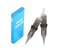 JGHFReW 10pcs Mona Tatouage jetable Cartouches d'aiguille Universelle pour la Machine à Tatouage de Maquillage Permanent Compatible avec Les dispositifs de Tatouage Standard(7RM)