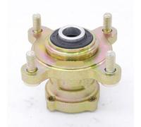 JGHFReW 17 mm 4 moyeu de Roue à Disque de Frein à étalon Compatible avec, 50cc 110cc 125cc go Kart Buggy Karting ATV Quad vélo with 6 7 8 Pouces Roues